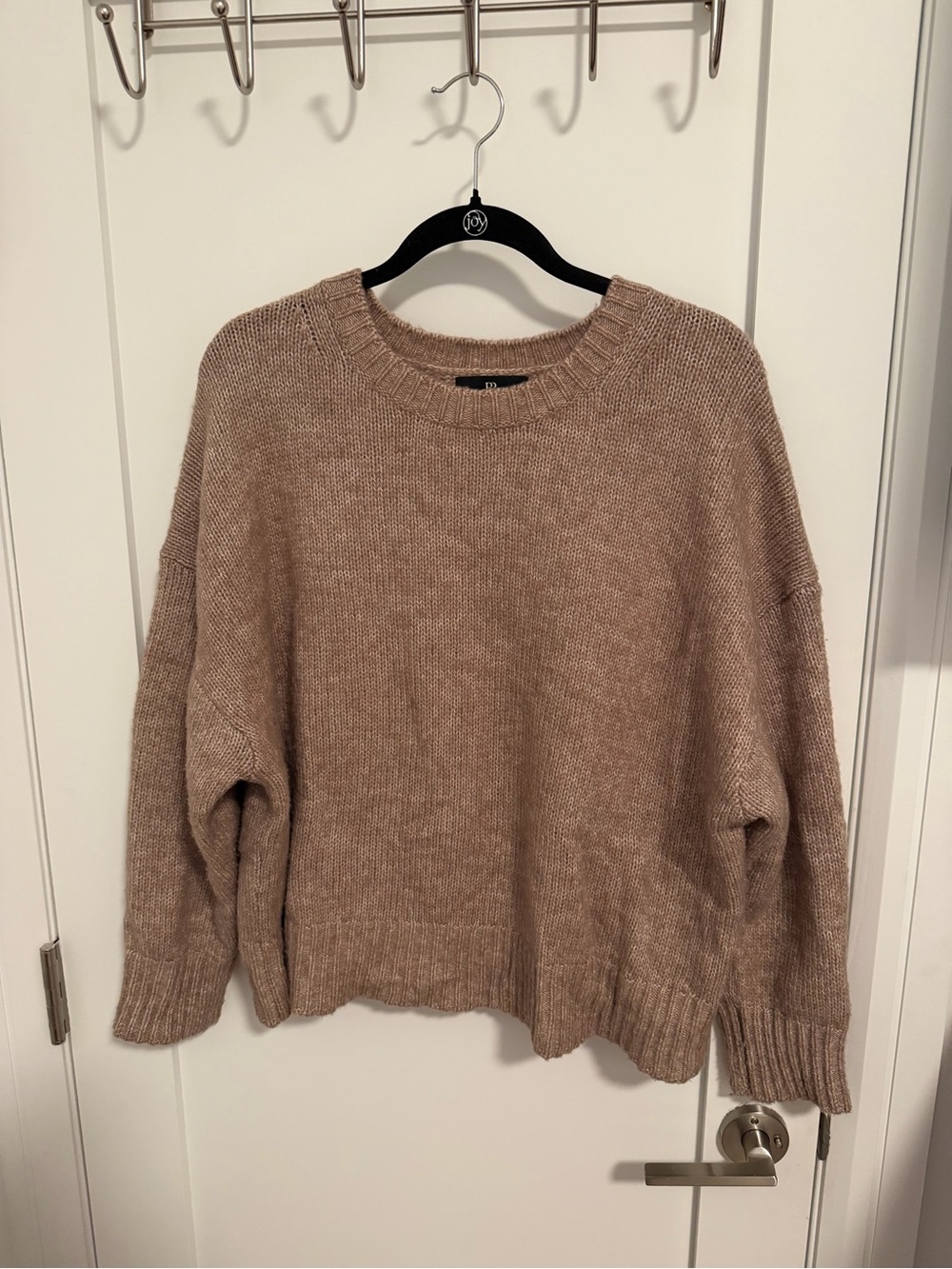 Banana Republic Taupe Almond Crewneck Sweater